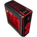 Carcasa Genesis Titan 700 Red, lateral transparent, USB 3.0