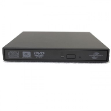 DVD Writer extern USB 2.0, model Slim, Negru