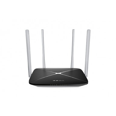 Router wireless Mercusys Dual Band AC1200, 867 + 300 Mbs, 4 x antene 5 dBi