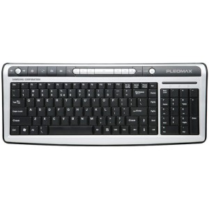 Tastatura Standard Slim Pleomax PKB5000, USB/PS2