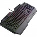 Tastatura gaming HAVIT KB488L, USB, 108 taste, iluminare rainbow, 19 taste anti-ghosting, English Layout, suport smartphone, Negru