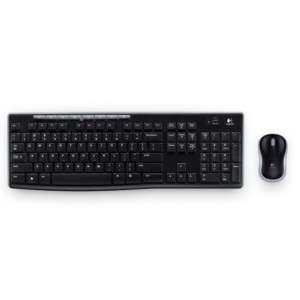 Kit tastatura si mouse Logitech MK270, Wireless