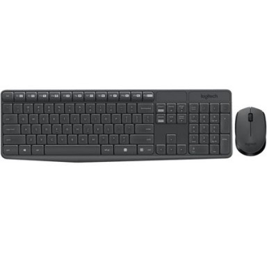 Kit Wireless tastatura + mouse optical Logitech MK235, USB