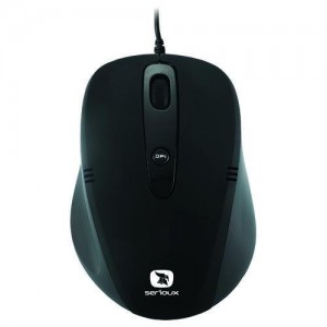 Mouse USB SERIOUX CRUZER negru