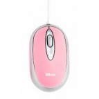 Mouse optical Trust, USB, Pink