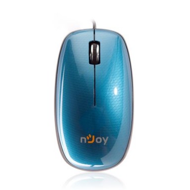 Mouse BlueTrace sensor nJoy, 1000 DPI, USB, Albastru Mouse BlueTrace sensor nJoy, 1000 DPI, USB, Albastru