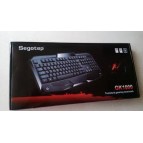 Tastatura gaming, Segotep GK1000, Iluminata, USB