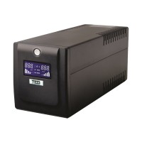 UPS 700VA protect IT, stabilizator de tensiune cu protectie si baterie